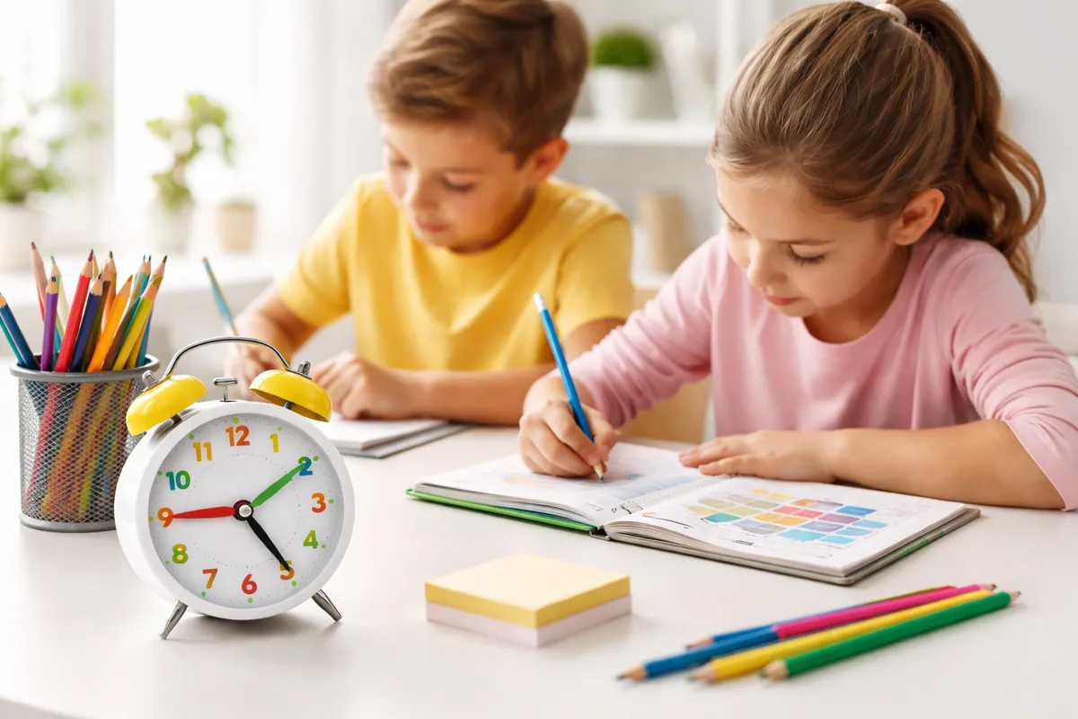Les compétences de gestion du temps chez les enfants