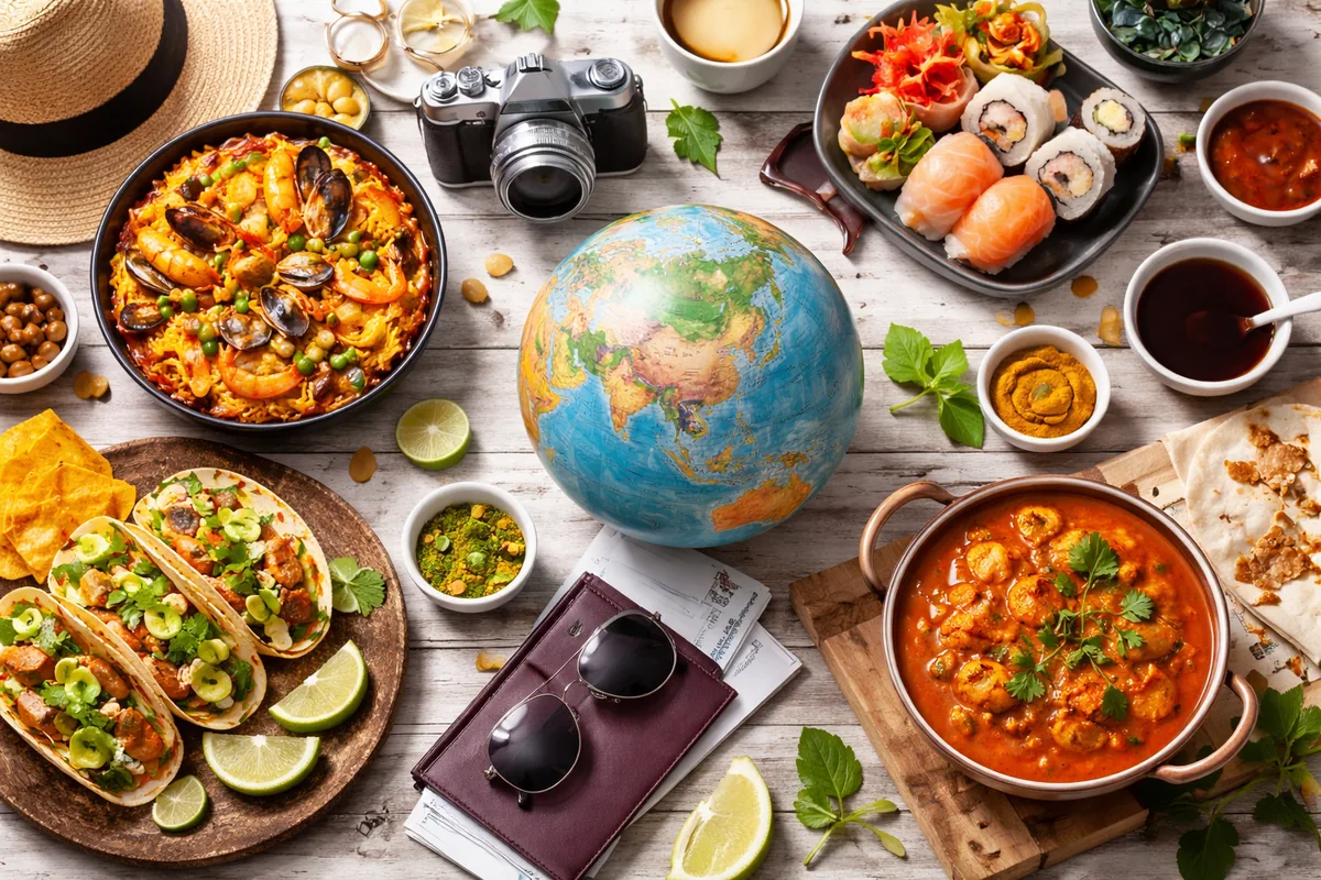 Les secrets d'une escapade réussie à travers les saveurs du monde